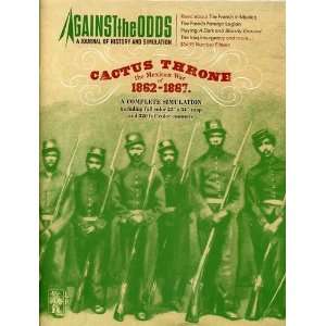   Magazine #15 with Cactus Throne, the Mexican War of 1862 67 Board Game