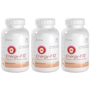  New You Vitamins Energy F12 Vitamin B12 & Folic Acid 270 