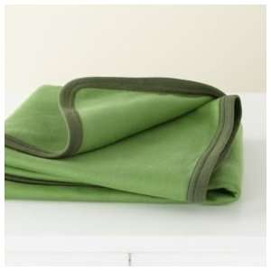 Baby Blankets: Kate Quinn Organic Green Baby Blanket:  Home 