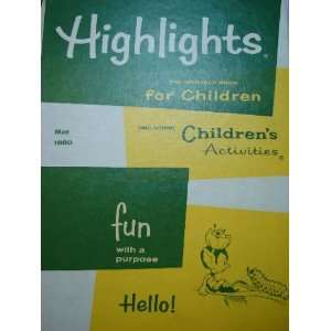 Highlights the Monthly Book for Children Vol. # 35 Book # 5 May 1980 