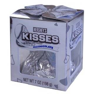 Hersheys Giant Kiss, Milk Chocolate, 7 Ounce Packages (Pack of 4)