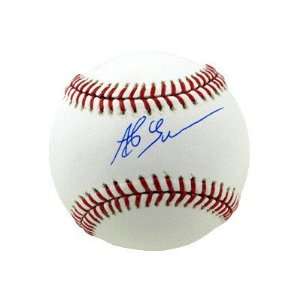 Deolis Guerra Autographed OML Baseball   MLB Authenticated 