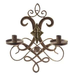  Framed Christian Art Cross Candle Sconce: Home & Kitchen