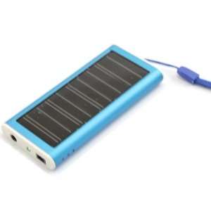   Solar Power Charger for Mobile Phone Camera PDA  Mp4 Blue Home