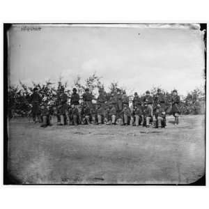   Falmouth, Virginia. Company K, 61st New York Infantry