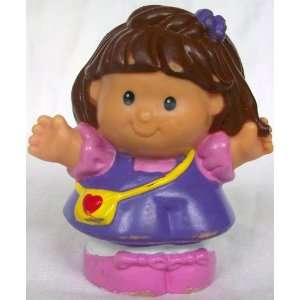  Fisher Price Little People Girl, Replacement Figure Doll 