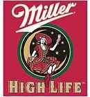 Miller High Life Vinyl Sticker Decal 18 (full color)