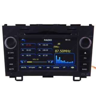 07 10 Honda CRV Car GPS Navigation Radio DVB T TV Bluetooth IPOD MP3 