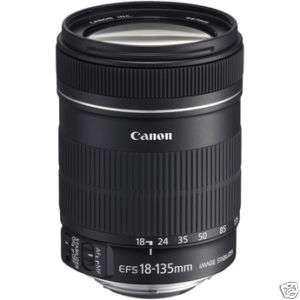 Canon EF S 18 135mm IS Lens for Canon EOS Rebel T3i, T3  