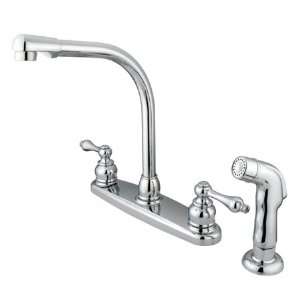 Princeton Brass PKB711ALSP 8 inch center kitchen faucet with plastic 