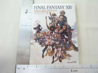 FINAL FANTASY XIV 14 Eorzea Game Guide FFXIV Book SE *  