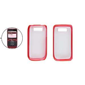   Glare Red Hard Plastic Cover Case Shield for Nokia E63: Electronics