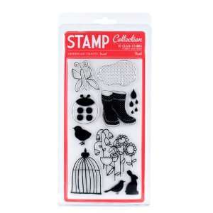  Clear Acrylic Large Stamp Set Fresh