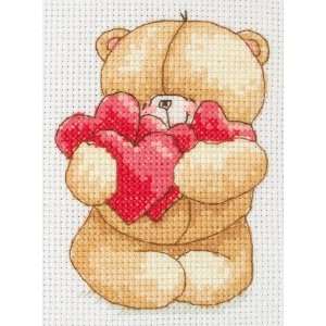  Hearts   Forever Friends Cross Stitch Kit: Arts, Crafts 