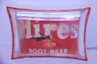 Vintage Hires Root Beer Clock Sign  