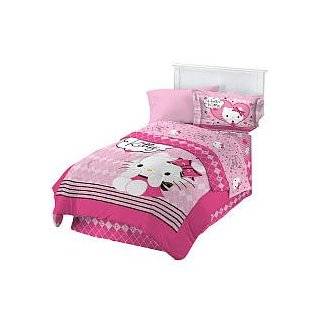Hello Kitty Love Comforter Bedding Set Full 8 Pcs 