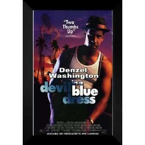    Devil in a Blue Dress 27x40 FRAMED Movie Poster   A