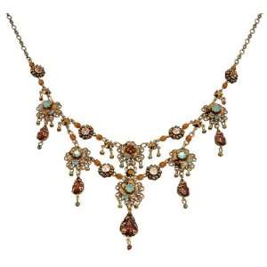 Victorian Elegance Michal Negrin Intriguing Necklace Ornate with Hand 