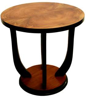 FRENCH ART DECO SIDE TABLE STAND LELEU DOMINIQUE  