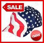 12 LOT BASEBALL CAP American USA Flag ADJUSTABLE CAP HAT NEW WHOLESALE 