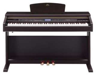 An ensemble console digital piano with an 88 note keyboard and graded 