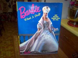 BARBIE WHAT A DOLL BOOK INCLUDES FASHIONS FROM THE 90S  