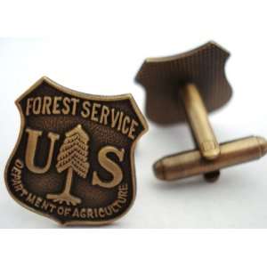  US Forest Service Ranger USDA Recreation Parks Cuff Links 