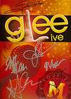 Glee cast SIGNED Tour Book program Live concert by 7 Dianna Agron COA