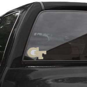    Georgia Tech Yellow Jackets Perforated Window Decal: Automotive