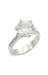 Ariella Collection Round Cut Cubic Zirconia Ring