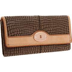 Fossil Maddox Embossed Flap Clutch   Zappos Free Shipping BOTH 