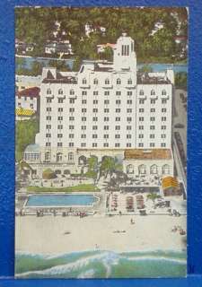 1953 Robert Richter Hotel postcard/MIAMI BEACH, FL  