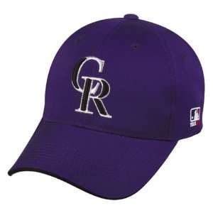  MLB ADULT WOOL Colorado ROCKIES Alternate ALL PURPLE Hat Cap 