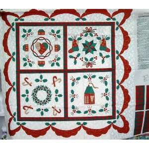   or Lap Quilt to Make Sew Holly/houses/candy Canes: Everything Else