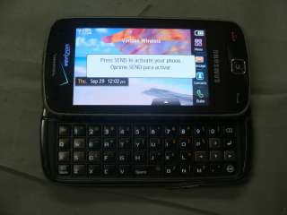   SAMSUNG U960 ROGUE CELL PHONE TOUCH SCREEN USED 0635753477825  