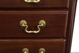 Mahogany Chippendale Commode Chest of Drawers by Ethan Allen  