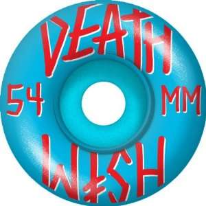    Deathwish Stacked 54mm Teal Skate Wheels: Sports & Outdoors