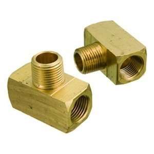   MPT,1200psi Brass Pipe Fitting,Male Branch Tee: Home Improvement