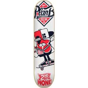  Plan B Mascot Skateboard Deck   7.75