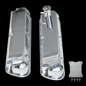 86 93 Ford Mustang Polished Aluminum Valve Covers 5.0L Engine Dress Up 
