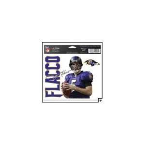 Joe Flacco Baltimore Ravens Ultra decals 5 x 6