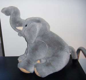 African Asian Elephant plush stuffed animal toy Big  