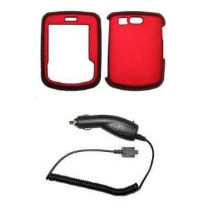 Hard Case Cell Phone Protector + Rapid Car Charger for UTStarcom Blitz 