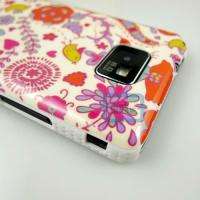 Birds & Flowers Hard Back Cover Case For Samsung Galaxy S2 i9100 I777 