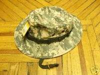 Military Boonie Hat Army Digital Camo Medium Size 7 1/4  