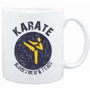  New  Karate , Blood Sweat & Tears  Mug Sports