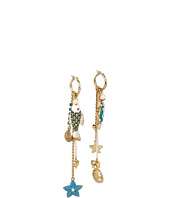 Betsey Johnson   Sea Excursion Mermaid and Fish Non Matching Earrings