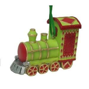 Pack of 6 Holiday Cheer Train Engine Christmas Ornaments 3.75  