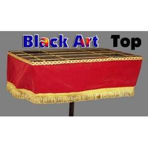   Black Art Top w/ Well & Table Base   Stage Magic T: Furniture & Decor
