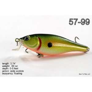   Tennessee Shad Fat Crankbait for Northern Pike